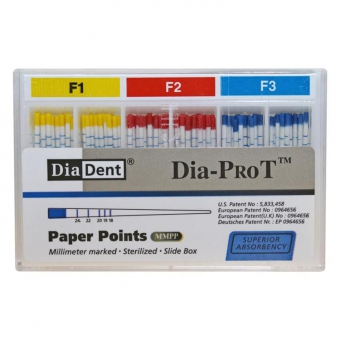 Dia-Pro T Paper Points (ProTaper) F2