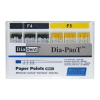 Dia-Pro T Paper Points (ProTaper) Assorted F4-F5