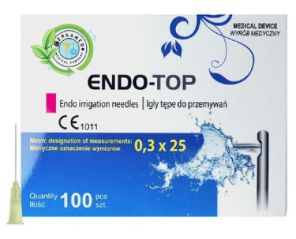 ENDO-TOP Endo Irrigation Needles - 100pcs 