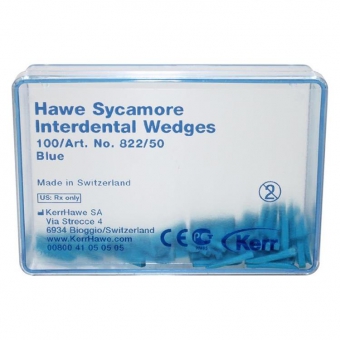 Hawe Sycamore Interdental Wedges Refill 822/50 - Blue