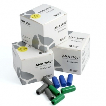 ANA 2000 High Copper Admix Alloy Capsules 1 Spill - Green