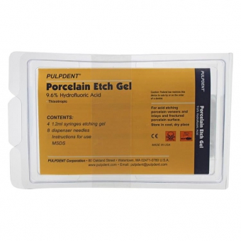 Porcelain Etch Gel 9.6% Hydrofluoric Acid