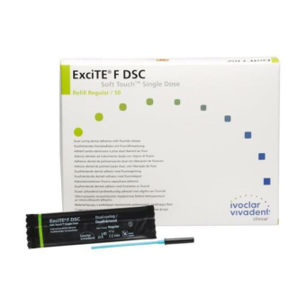 ExcITE F DSC Soft Touch Single Dose Brushes Regular 