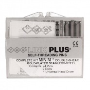SPM TMS LinkPlus Double Shear Pin Silver Minim .021”/.525 mm