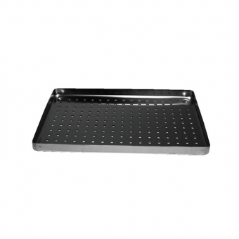 Stainless Steel Instrument Tray Perforated 28x18cm