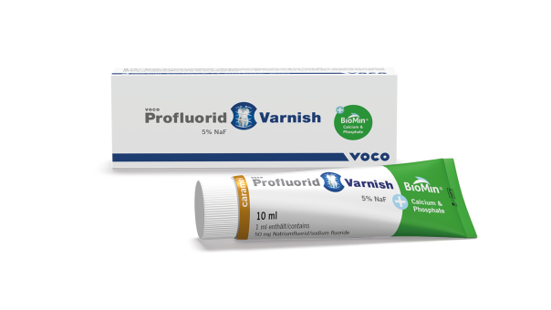 VOCO Profluorid Varnish + BioMin - Tube 10 Ml Caramel 