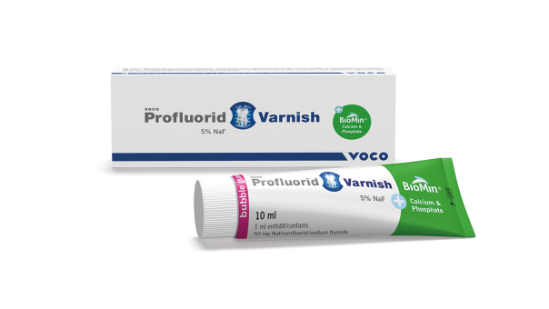 VOCO Profluorid Varnish + BioMin - Tube 10 Ml Bubble Gum 