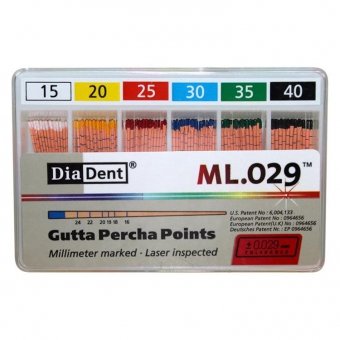 Diadent ML.029 Gutta Percha Points Size 40