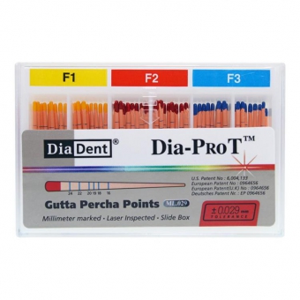 Dia-Pro T Gutta Percha Points (ProTaper) F3