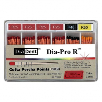 Dia-Pro R Gutta Percha Points (Reciproc) R40