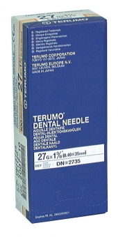 Terumo Needles 27G Long - Yellow
