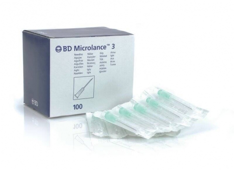 Hypodermic Microlance Needles 25G x 25mm