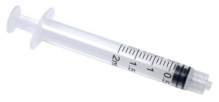 Luer Lock Plastic Syringes 1.2ml