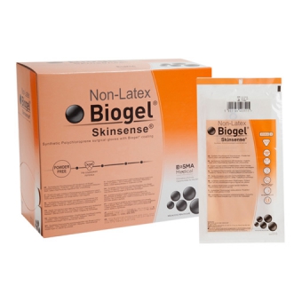 Biogel Skinsense Non-Latex Sterile Gloves Size 7.5