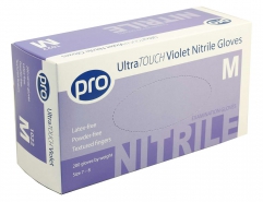 PRO UltraTOUCH Violet Nitrile Examination Gloves x200