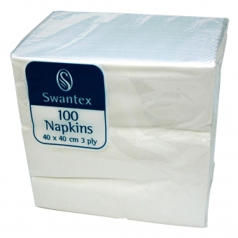 Swantex Napkin 3-Ply White