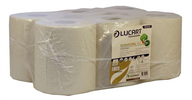 EcoNatural 450 Standard Centrefeed Rolls 2 Ply