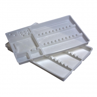 Monotray Instrument Tray Liners Mini - White x50