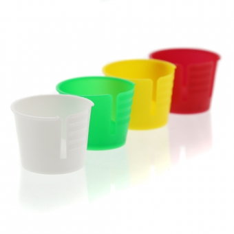 Disposable Dappens Dishes Assorted Colours