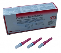 Disposable Plastic Hub Needles 30G Extra Short - Blue