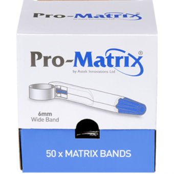 Pro-Matrix - Single Use Matrix Bands Wide - 6mm - Blue