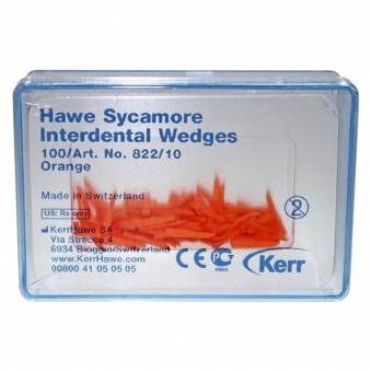 Hawe Sycamore Interdental Wedges Refill 822/10 - Orange