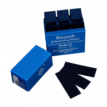 Bausch Articulating Paper Blue Thick BK01