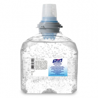 Purell TFX Advanced Hand Sanitiser Gel 1200ml x 2 Bottles