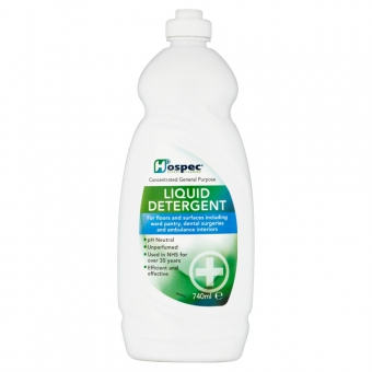 Hospec Neutral Liquid Detergent 740ml Bottle