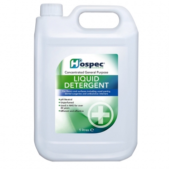 Hospec Neutral Liquid Detergent 5 Litre Bottle