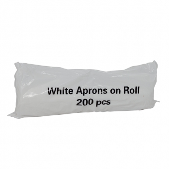 Disposable Aprons Roll White
