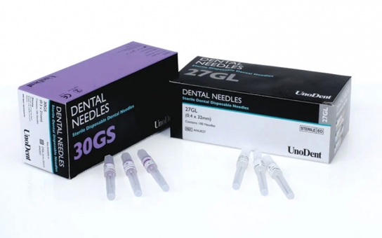Sterile Disposable Dental Needles 27G - Short (0.4 x 25mm)