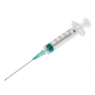 Syringe With Needle 21G 1.5