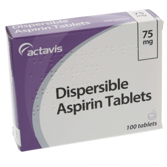 Dispersible Aspirin 75mg Tablets