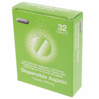 Dispersible Aspirin 300mg Tablets