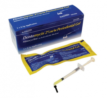 Dentomycin Periodontal Gel Syringes