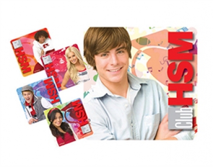 High School Musical 3 Stickers 6 Assorted Designs