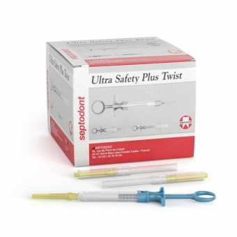 Ultra Safety Plus Twist Sterile Needles 30g Short