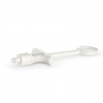 Ultra Safety Plus Twist Accessories Handle - Sterile White Single Use